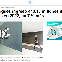 Garrigues ingres 443,15 millones de euros en 2022, un 7 % ms